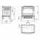 Печь на дровах Dovre 750 GM/E6,E8,E10